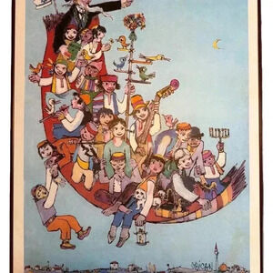 Limited Edition and Rare, Hand-Signed Jovan Obicon Print